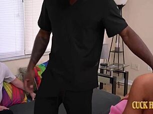 busty blonde lacy doll craves erotic cuckold massage and bbc fuck doll blowjob tits