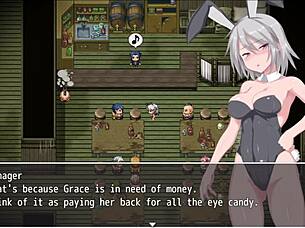 Grace In The Labyrinth Town Part 1: Game Anime Humiliation Hentai!