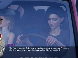 ms denvers, milf teacher in torn stockings drives me wild