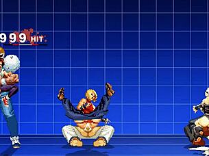 Mary Angel and Yuli in group scene