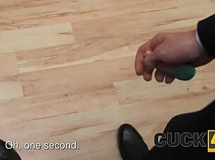 hey, cuck4k scene with russian teen gets wild on sofa