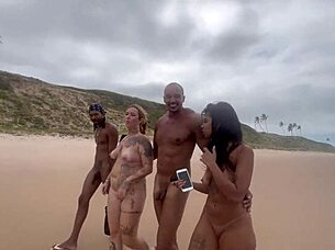 i went to a nudist beach in bahia to enjoy the scenery