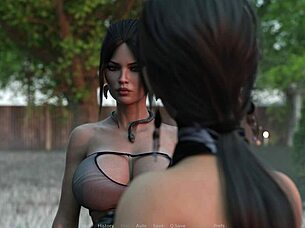 where the anime game hentai story began in part 19 😊