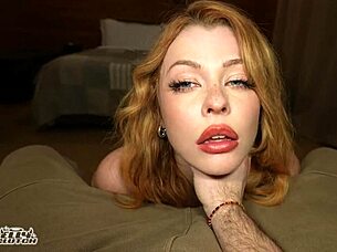 my best friend's daughter arrived at my door wet and trembling, ready for roleplay with her big natural tits and submissive orgasm