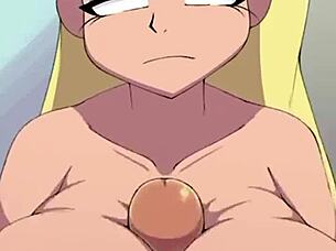 Perfect paizuri boob job in 2D hentai compilation with sound