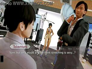 In Academy 150, the game anime hentai begins with intense scenes