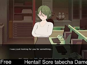 Adult anime featuring a hot hentai afternoon with a tabcha lady