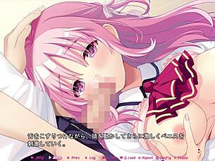 why is sakurako sonoike making lovers in this hajilove fandisk scene?