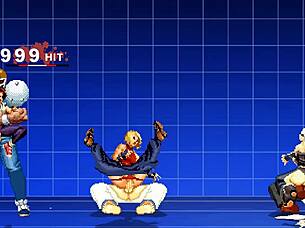 Mary Angel and Yuli in group scene