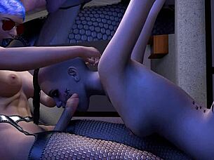 why does the bdsm slut suck futa cock?