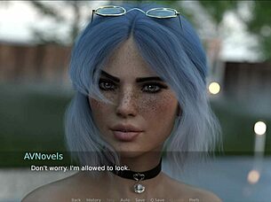 where the anime game hentai story began in part 19 😊