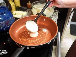 Fucking Step Mom For Breakfast POV Handjob