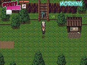 Hentai game with zombies retreat and various items