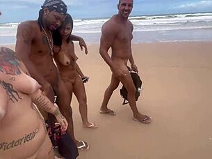 i went to a nudist beach in bahia to enjoy the scenery