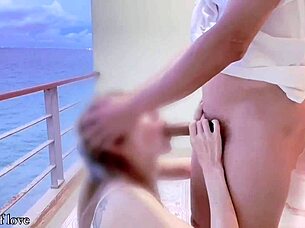 Beautiful Asian amateur gets creampied in front of fans