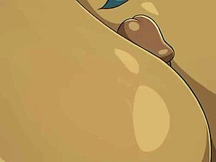 Perfect paizuri boob job in 2D hentai compilation with sound