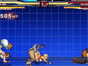 Mary Angel and Yuli in group scene