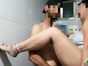 Young Latina Amateur Sucks Big Cock In Kitchen, Gets Pussy Fucked Hardcore