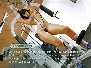 In Academy 150, the game anime hentai begins with intense scenes