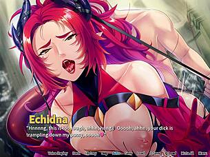 In STEALING A MONSTER GIRL HAREM EP5, she gives an AMAZING BLOWJOB