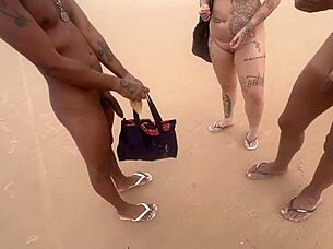 i went to a nudist beach in bahia to enjoy the scenery