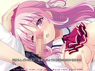 why is sakurako sonoike making lovers in this hajilove fandisk scene?