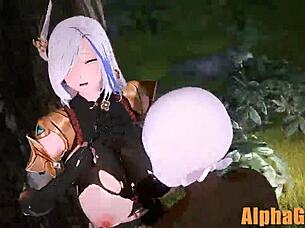 Shenhe In An Exciting Adventure!