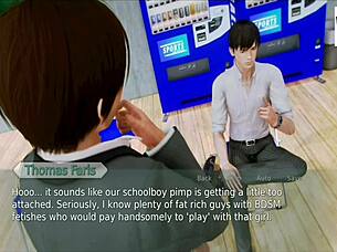 In Academy 150, the game anime hentai begins with intense scenes