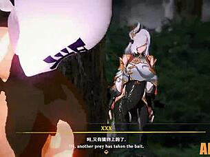 Shenhe In An Exciting Adventure!