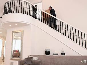 Vanessa Sky indulges Ramon's foot fantasies.