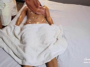 Why is this pervert masseur touching clients so inappropriately?