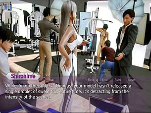 In Academy 150, the game anime hentai begins with intense scenes