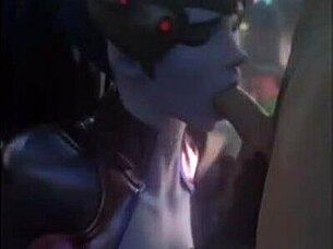 Widowmaker Engages In Passionate Love Scenes.
