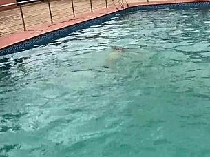 Redhead Lana Love Takes Two Big Cocks