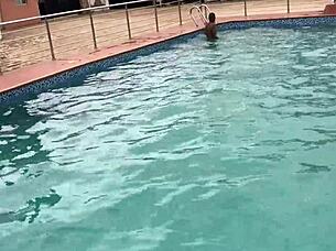 Redhead Lana Love Takes Two Big Cocks