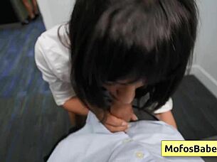 office milf sasha pearl at work