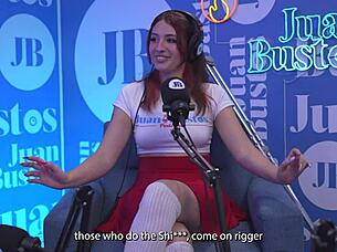 colombian babe fights orgasm on sybian before shibari with juan bustos