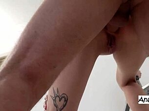 Sasha Paige Endures Intense Anal Pounding by House Decorator in Multiple Positions