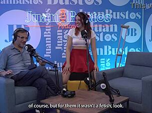 colombian babe fights orgasm on sybian before shibari with juan bustos