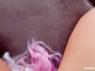 frankie and lucy submit in living room loving session