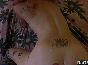 Sexy Brunette Slut Sucks Dick With Condom!