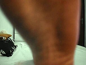 european blonde shows off sexy feet in hot outfit