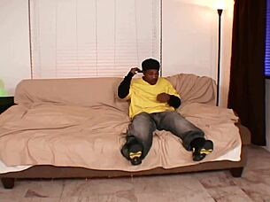 Real fat amateur housewife enjoys monster black cock in intense one-on-one sex