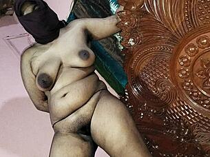 Newly Married 19-Year-Old Indian Wife Gets Hard Fucked by Husband's Big Cock in Homemade Video