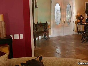 I can't believe these three lesbian sorority babes are anal fucking me so kinky