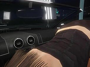 gta 5 first person view of picking up a hooker for sex in the car