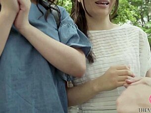 Manami Dacchu-No Intense Nakadashi Threesome Squirting