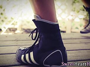 Teen Lesbian Tastes Box!