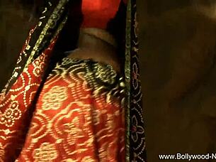 Watch This Dreamy Indian Brunette Rip Her Clothes Off In Seductive Striptease!