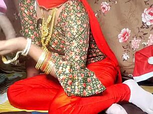 christmas special: brother-in-law fucks sister-in-law for the first time in sexy salwar suit